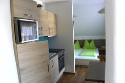 Wohnküche - Schlafbereich