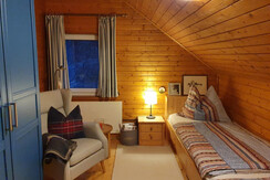 Fischerhütte | Schlafzimmer mit 2 Einzelbetten
