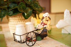 Koch freut sich auf hungrige Gäste