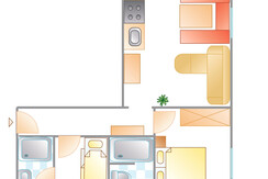 Layout Apartment B