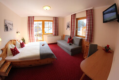 Doppelbettzimmer Glückspilz