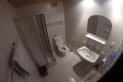 Zimmer 2, Dusche