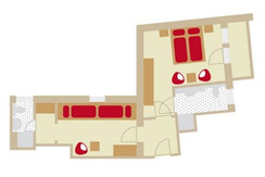 Grundriss Familienzimmer