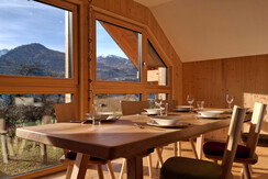 tolle Aussicht auf die Berge