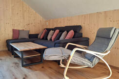 große, gemütliche Couch