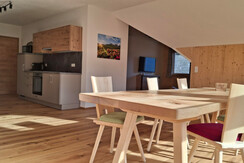 großzügiger Wohn-Ess-Küchenbereich