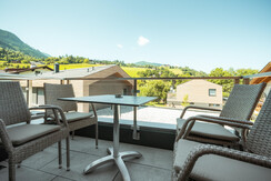 Balcony with beautiful view