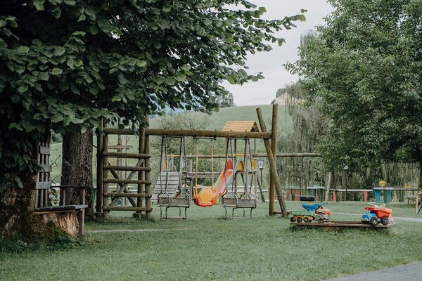 Spielplatz im Gastgarten