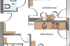 Ground Plan of Apartment 1