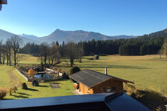 Blick vom Balkon