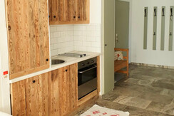 sofa with sidetables 