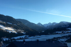 View from Balcony, Rohrmoos, winter
