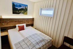 small bedroom view to window