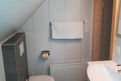 Badezimmer im Appartement