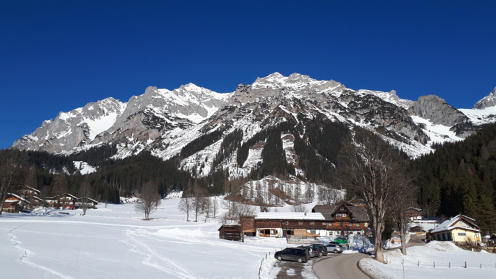 Bergsicht Aussicht Winter