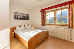 Bedroom 1 with double bed