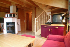 Sofalandschaft mit Multimedia