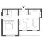 obrázek Apartmán, sprcha, WC, 1 místnost na spaní