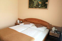 Schlafzimmer im Appartement