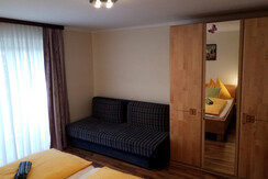 App. mit 2 Schlafräume Doppelbett + Schlafsofa