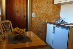 Mini - App. Küchenzeile klein mit 2 Kochplatten