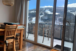 Traumhaft schöne Aussicht auf die Planai