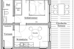 Grundriss Appartement