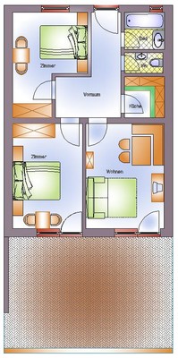 Haus Schönblick - App. 1 mit Terrasse