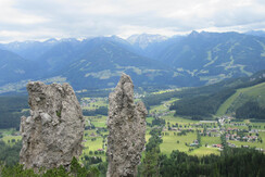 Blick auf die Umgebung