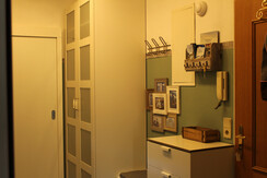 Anteroom with a lot of storage space