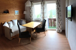 Wohnbereich Himmelbettapartment