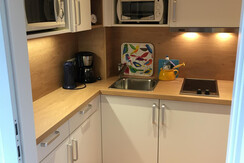 Küche Himmelbettapartment