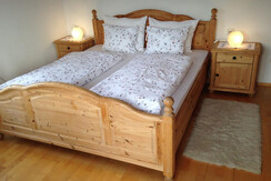 Schlafzimmer große Ferienwohnung