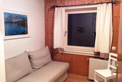 Schlafsofa große Ferienwohnung, kleines Zimmer