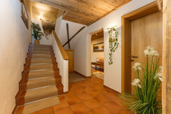 Abgang Stiege zu den Zimmern