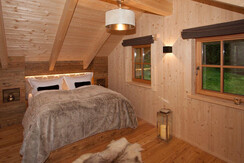 Mountain Hideaway Lodge - Schlafzimmer