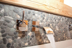 Mountain Hideaway Lodge - Badezimmer Amaturen