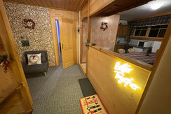 Essbereich und ein Sesselcouch