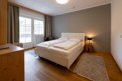 Ferienwohnung Schlafzimmer zwei mit Bad