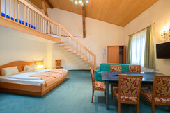 Fireplace Mansard Suite