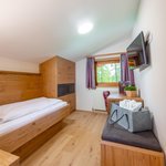 Foto van éénpersoonskamer douche, WC