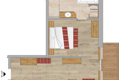 Grundriss Suite Nord-Grundriss