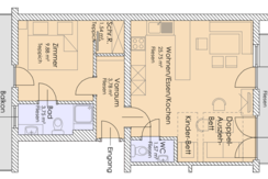 Appartement 50m2 Nr 204