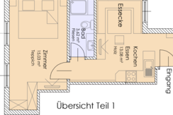 Appartement 60m2 Nr 402 Teil1