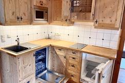 Küche Schloss Ferienwohnung