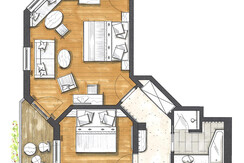 Familienzimmer Rohrmoos