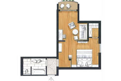 Zirbensuite Beispiel Grundriss 3