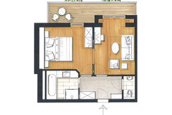 Zirbensuite Beispiel Grundriss 4