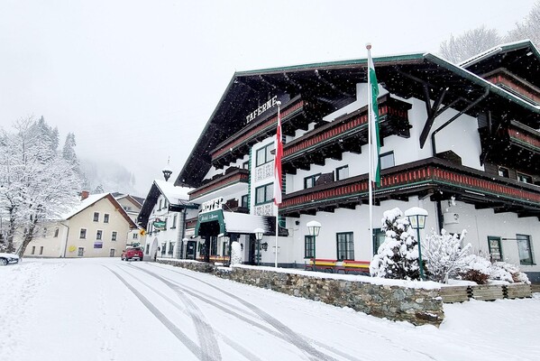 Hotel in winter