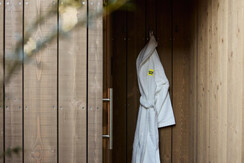 Hotel UND Schladming Sauna Terrasse